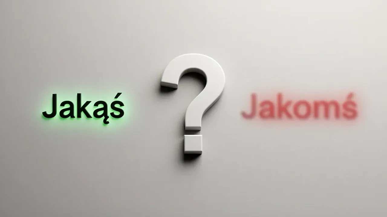 Jakąś czy jakomś? Sprawdzone zasady pisowni i praktyczne porady